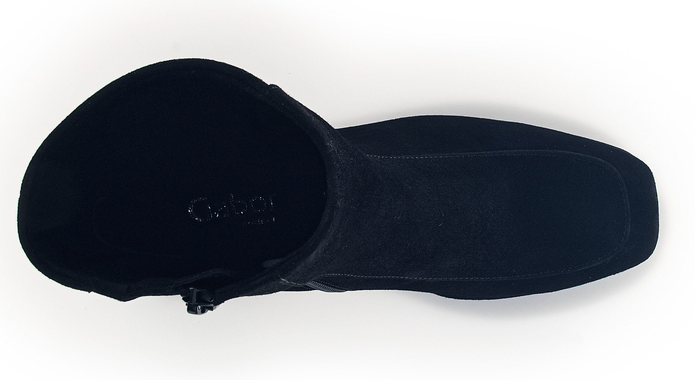Gabor Milano Stiefelette in trendiger Karreeform, schwarz G Weite