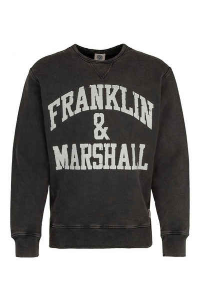 Franklin & Marshall Sweatshirt »Vintage Garment Dyed Brushed Cot.Fleece«