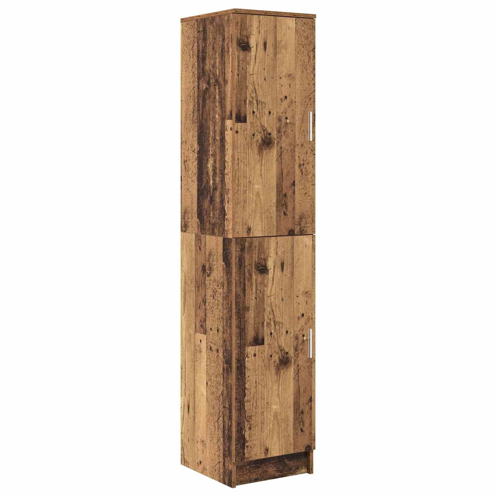 vidaXL Schreibtisch Schreibtisch 2 pcs Altholz (2-St)