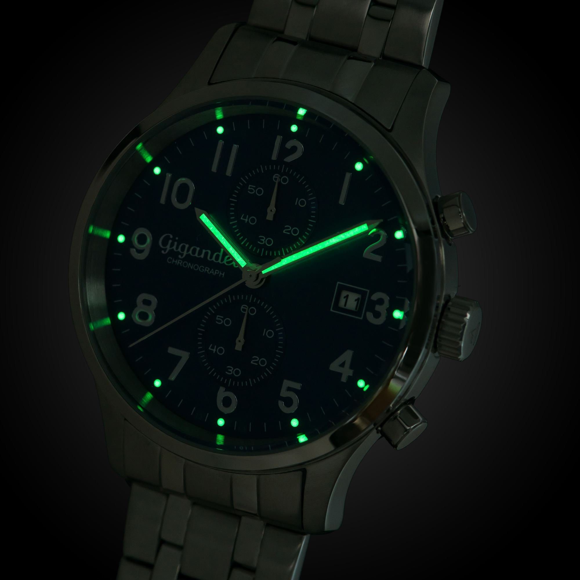 Gigandet Chronograph Skyscraper, Mineralglas, Datum, Chronograph