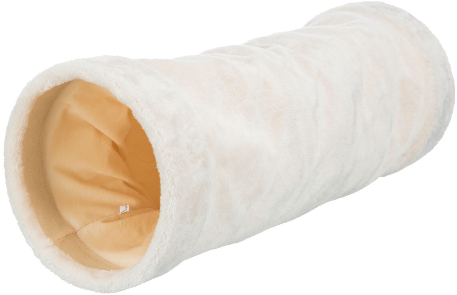 TRIXIE Tiertunnel Spieltunnel - beige - ø 22 × 60 cm, Plüsch