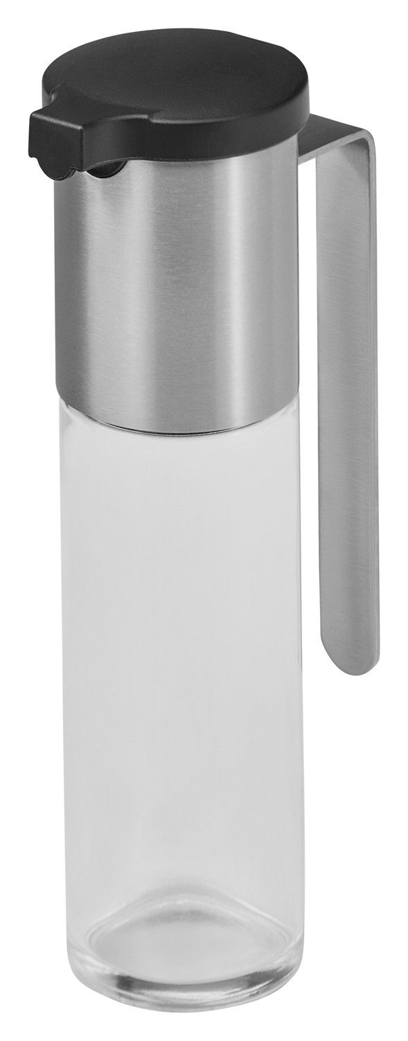 WMF Essigspender BASIC, 120 ml, Cromargan Edelstahl 18/10, Glas, (1-tlg), Tropffrei, auch als Ölspender verwendbar