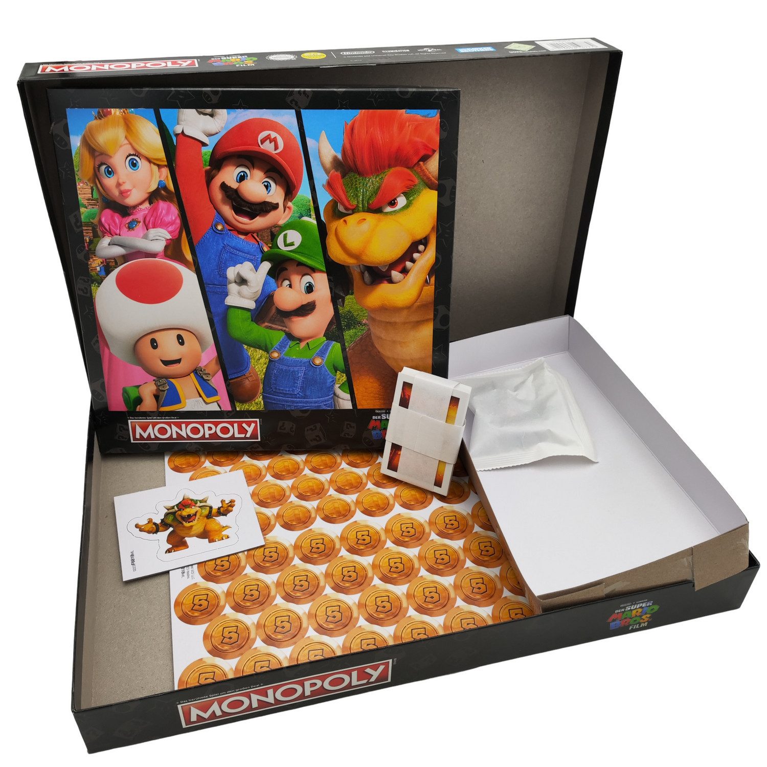 Hasbro Spiel Hasbro Monopoly Super Mario Bros Film Edition Brettspiel Familienspiel