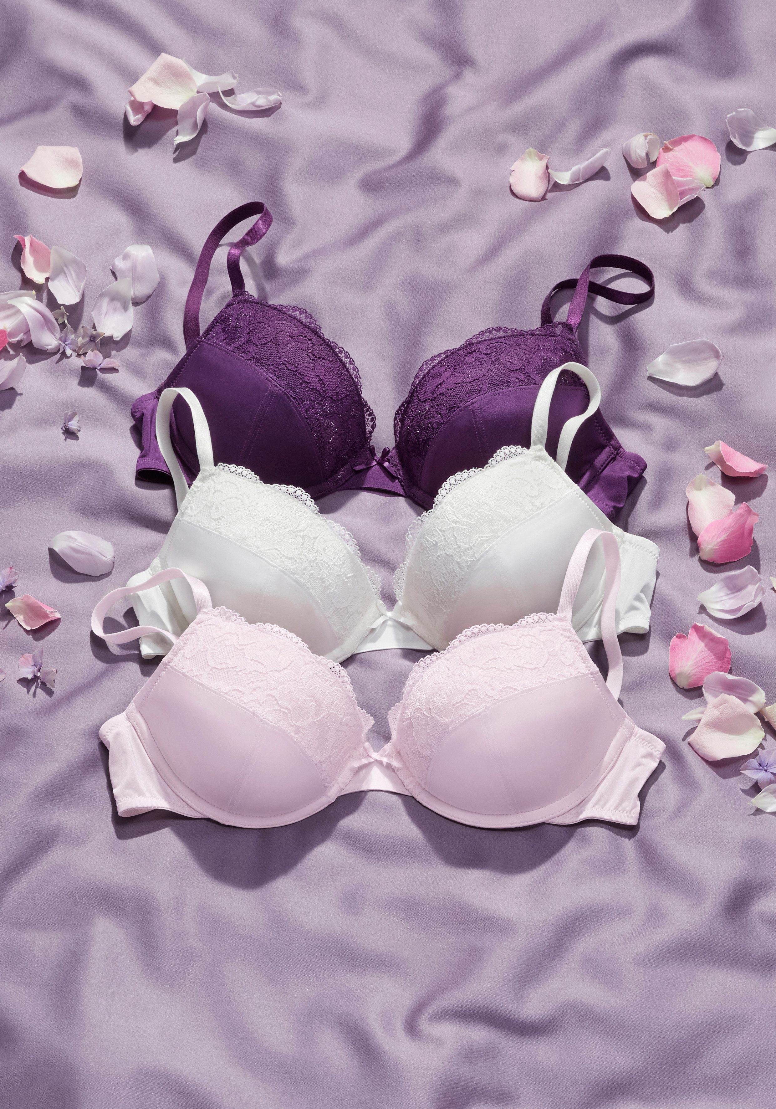 petite fleur (Packung, 3 Stück) mit Bügel & herausnehmbaren Kissen
