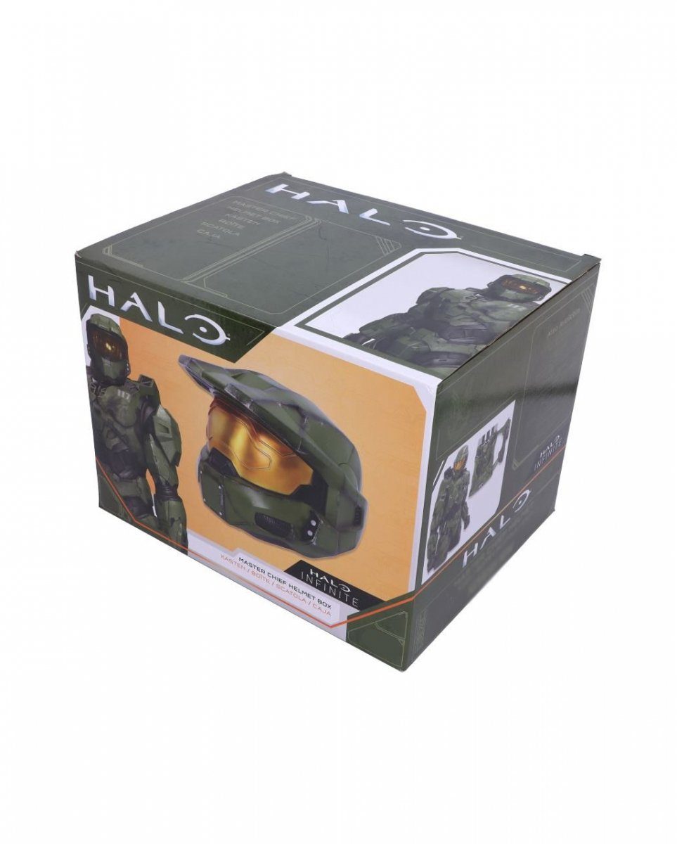 Helm Master - Aufbewahrungsfach mit Dekofigur Chief Halo Horror-Shop