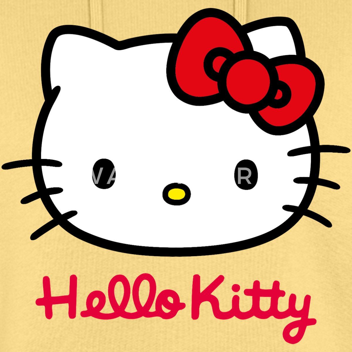 Spreadshirt Hoodie Hello Kitty Klassisch Mit Schriftzug Frauen Boxy Organic günstig online kaufen