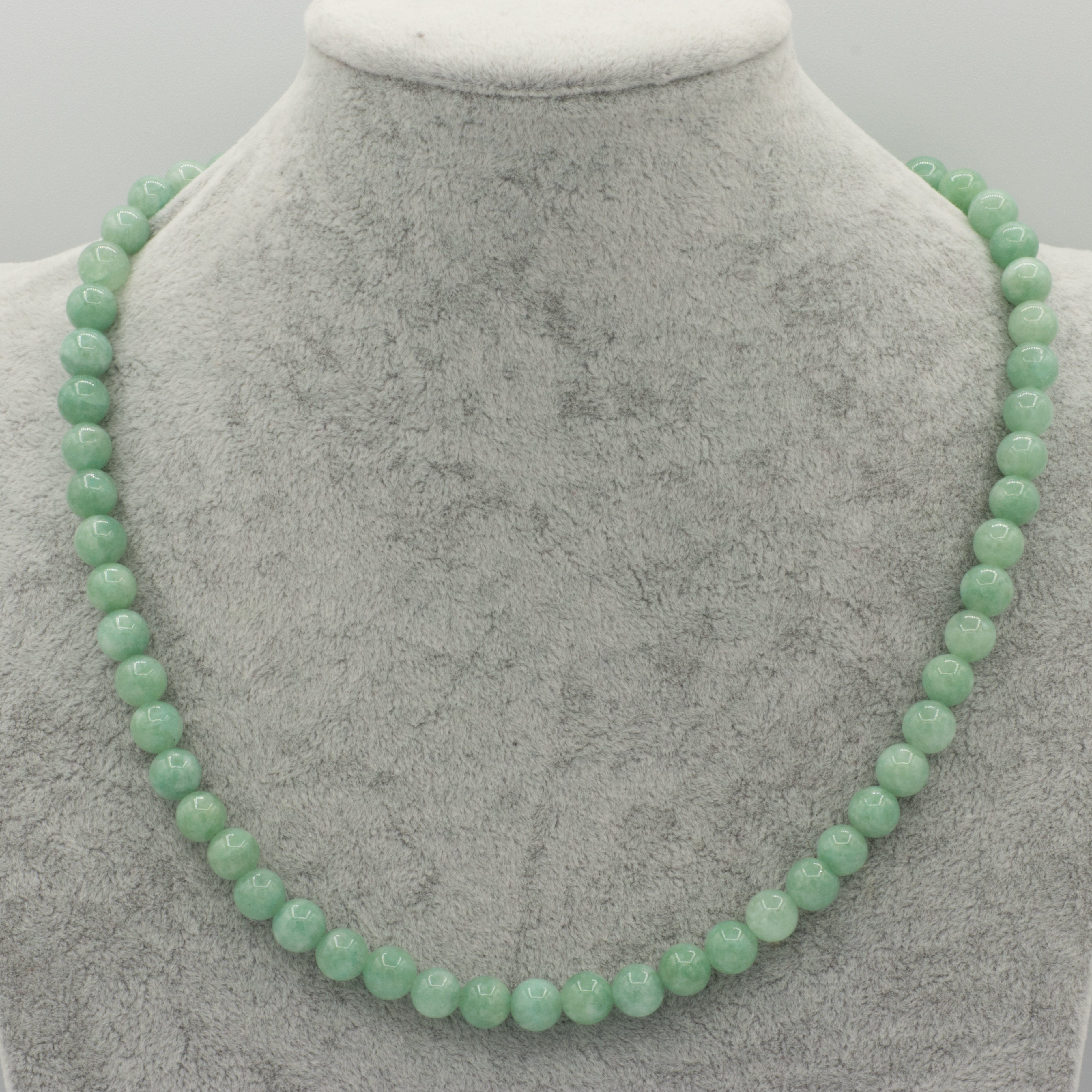 Bella Carina Perlenkette Kette aus Jade günstig online kaufen