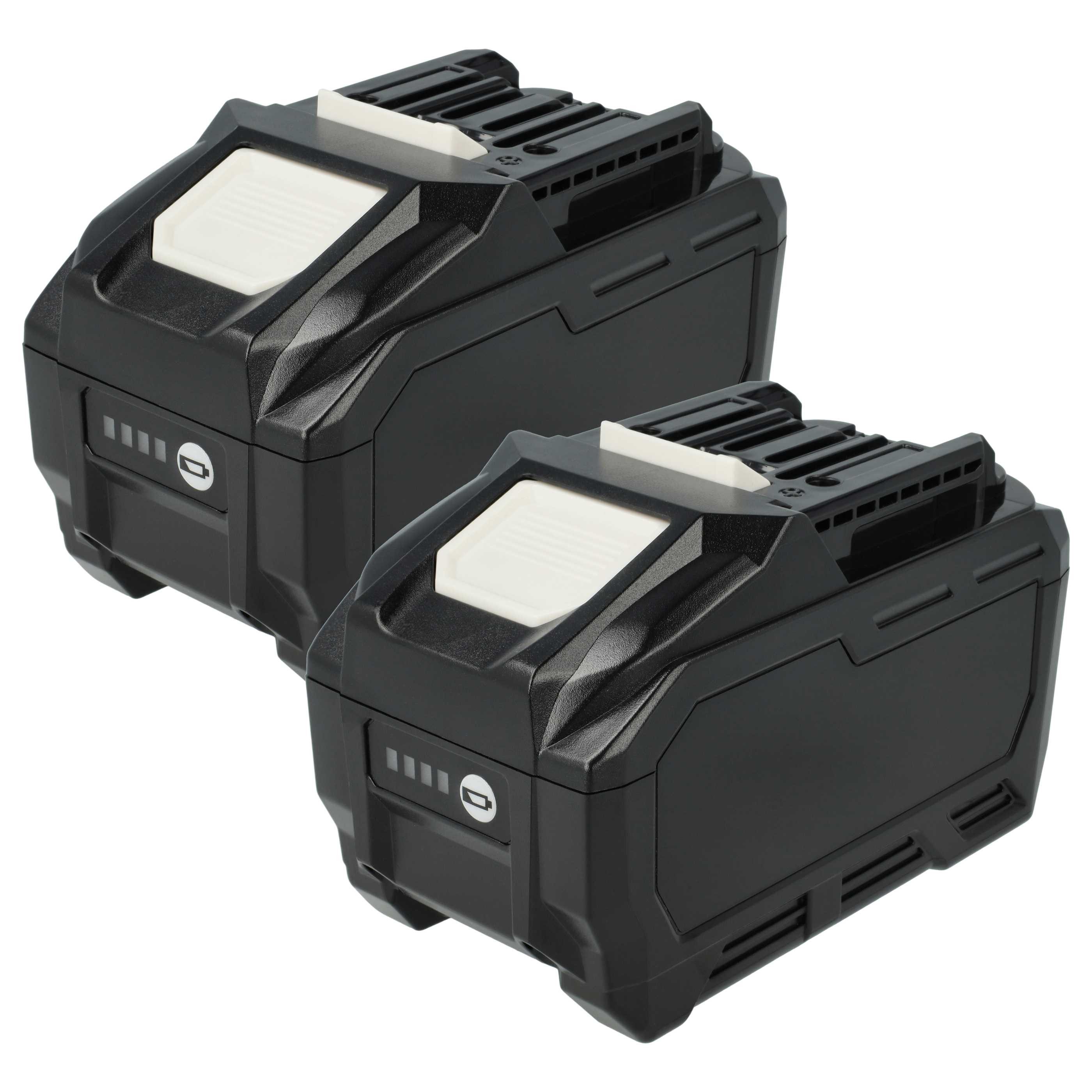 vhbw Akku passend für Makita 40V MAX XGT, DF001G, CF001G, HP001G, GA013G, Akku Akku Li-Ion 4000 mAh (40 V, 2 St), Leistungsfähige Austausch-Akkus für Werkzeug Powertools wie