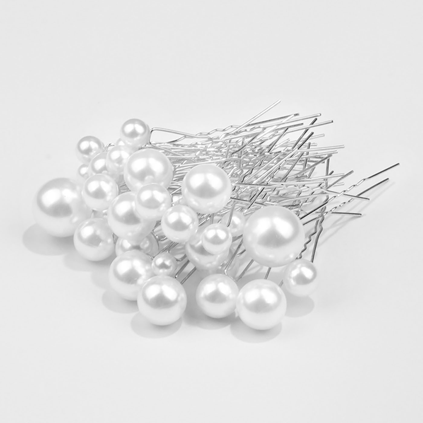 ANLÜDE Haarclip 18 Stück Perlen Haarnadeln für Party und Hochzeit Styles, 18-tlg.