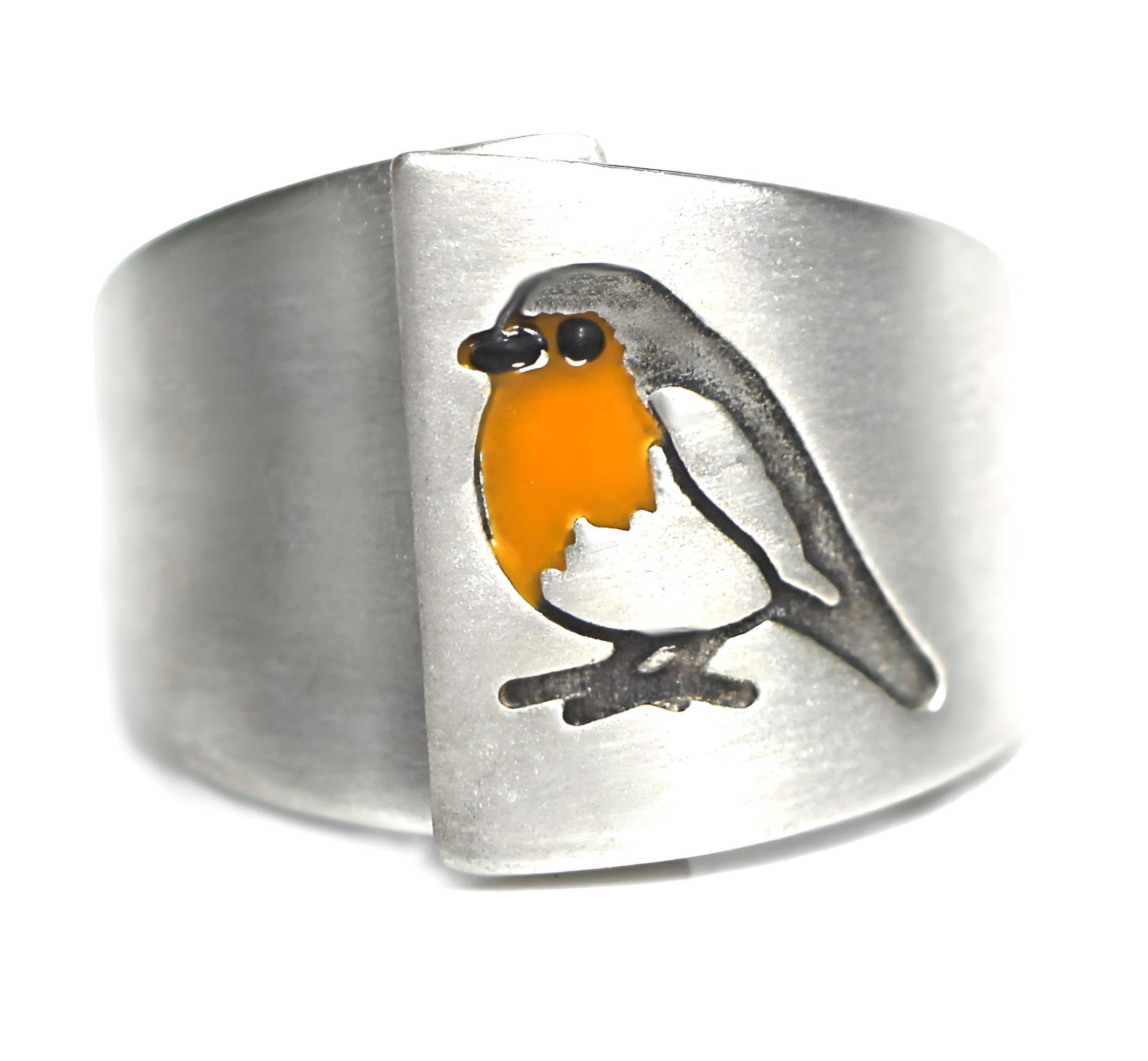 Villa Sorgenfrei Schmuckmanufaktur Silberring Großer Rotkehlchen Ring. 925 günstig online kaufen