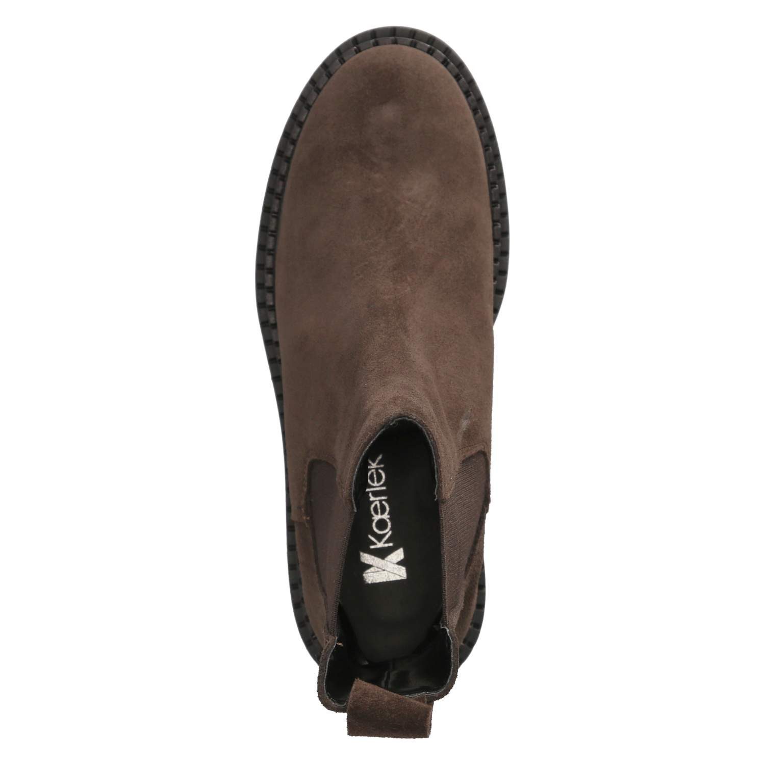 Kaerlek Kaerlek HANNA Moro Damen Rauleder brown Schlupfstiefel