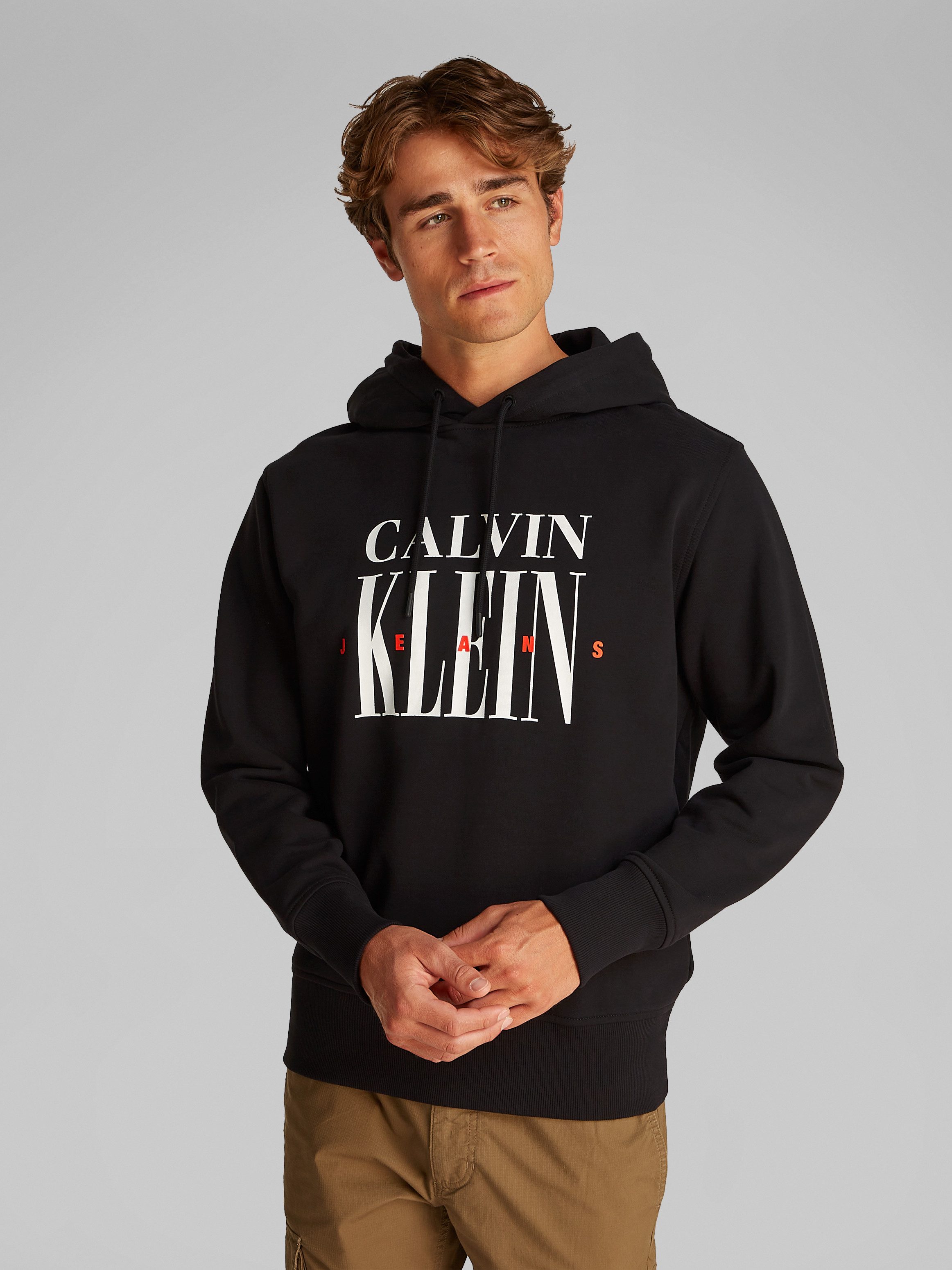 Calvin Klein Jeans Hoodie SERIF FONT günstig online kaufen