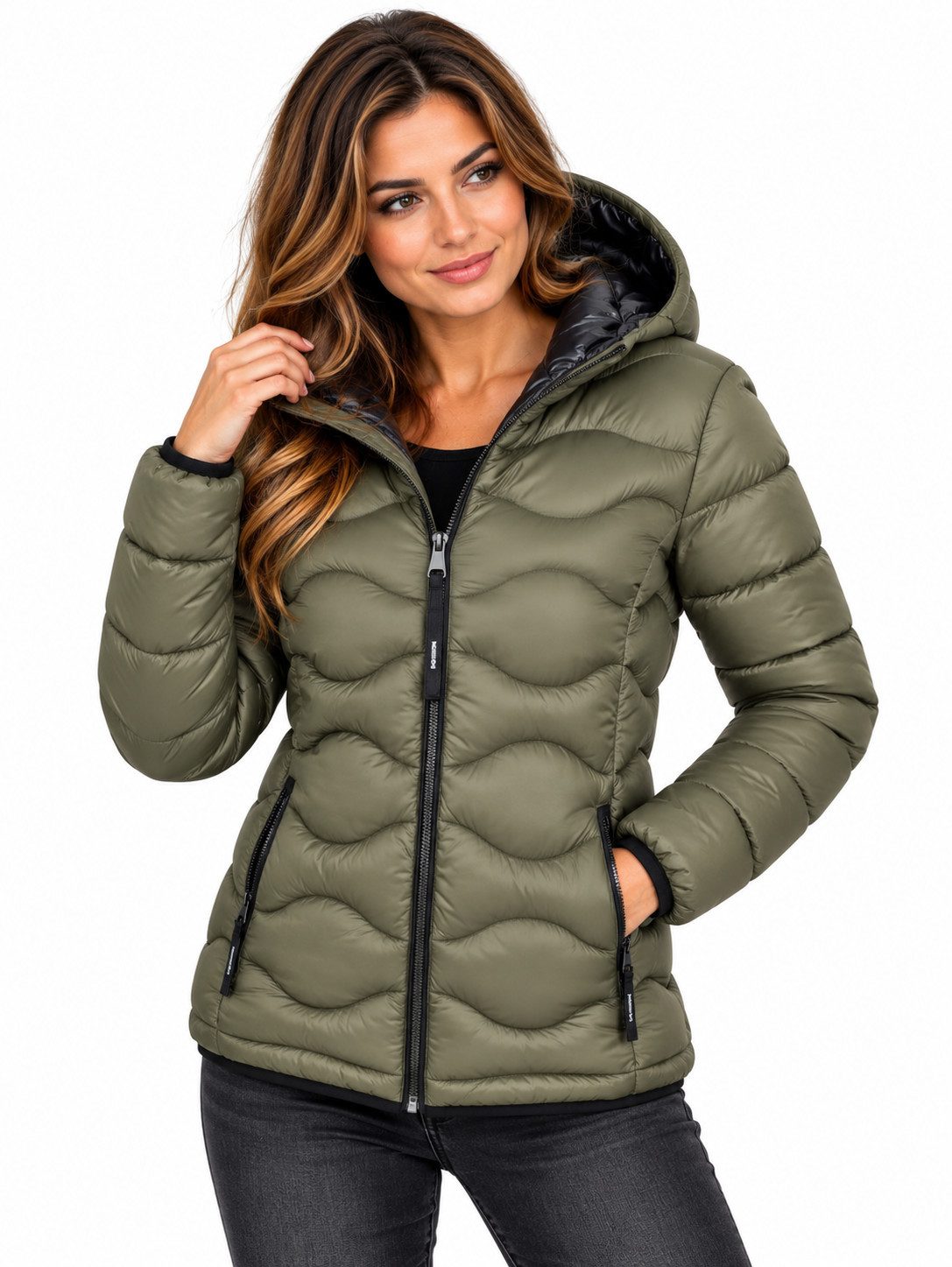 Geographical Norway Steppjacke Damen Herbst Winter Jacke Steppjacke Outdoor leicht Übergangsjacke