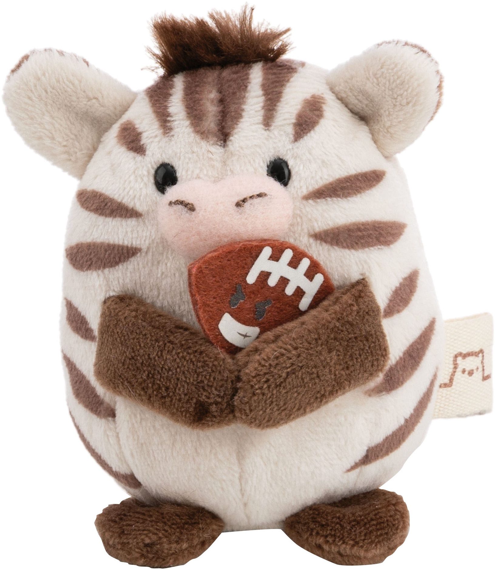 Nici Kuscheltier mymochi, Zebra Stripey, 8 cm, in Geschenkbox