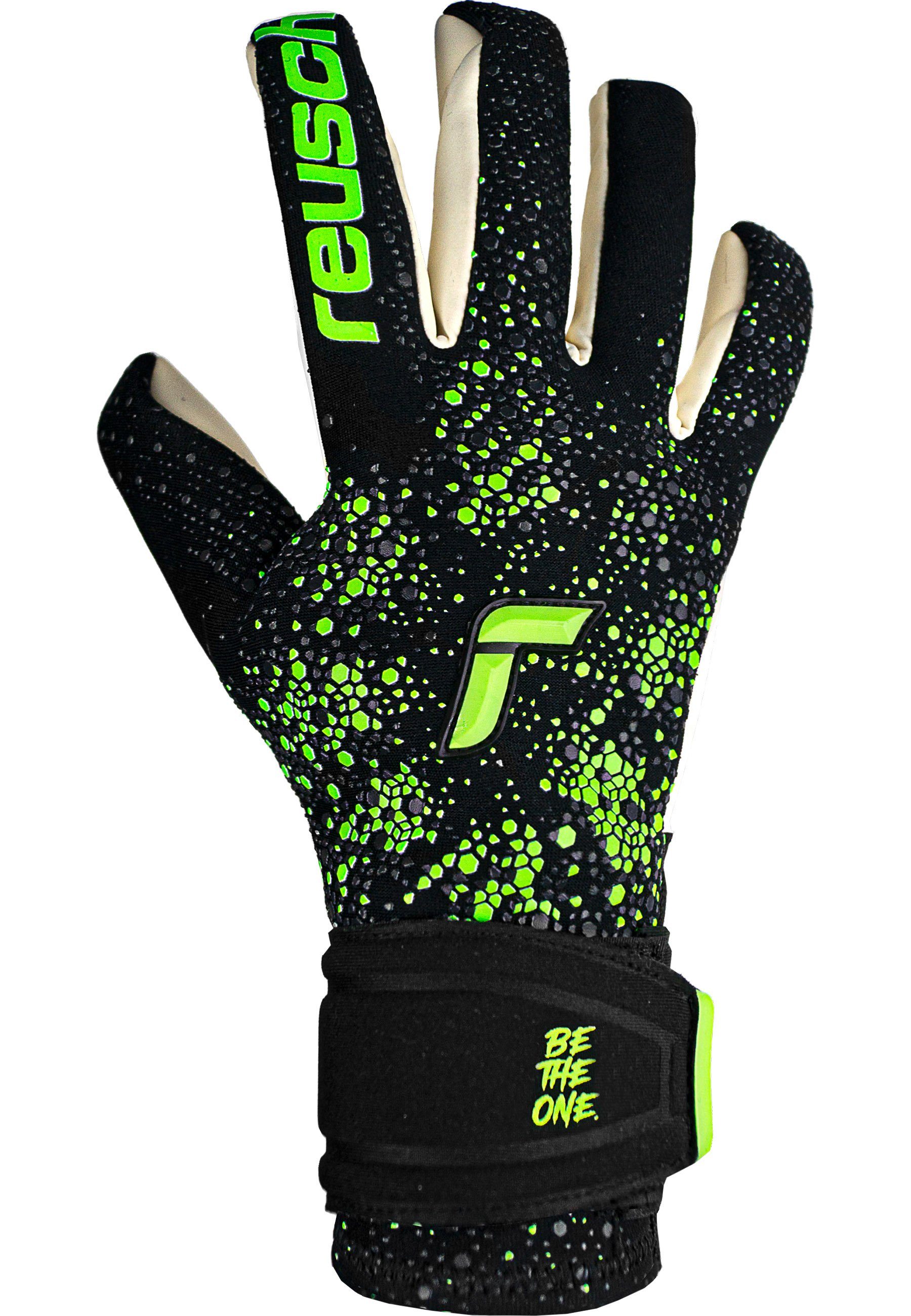 Reusch Torwarthandschuhe Pure Contact Gold mit Innennaht Schnitt und Grip G günstig online kaufen