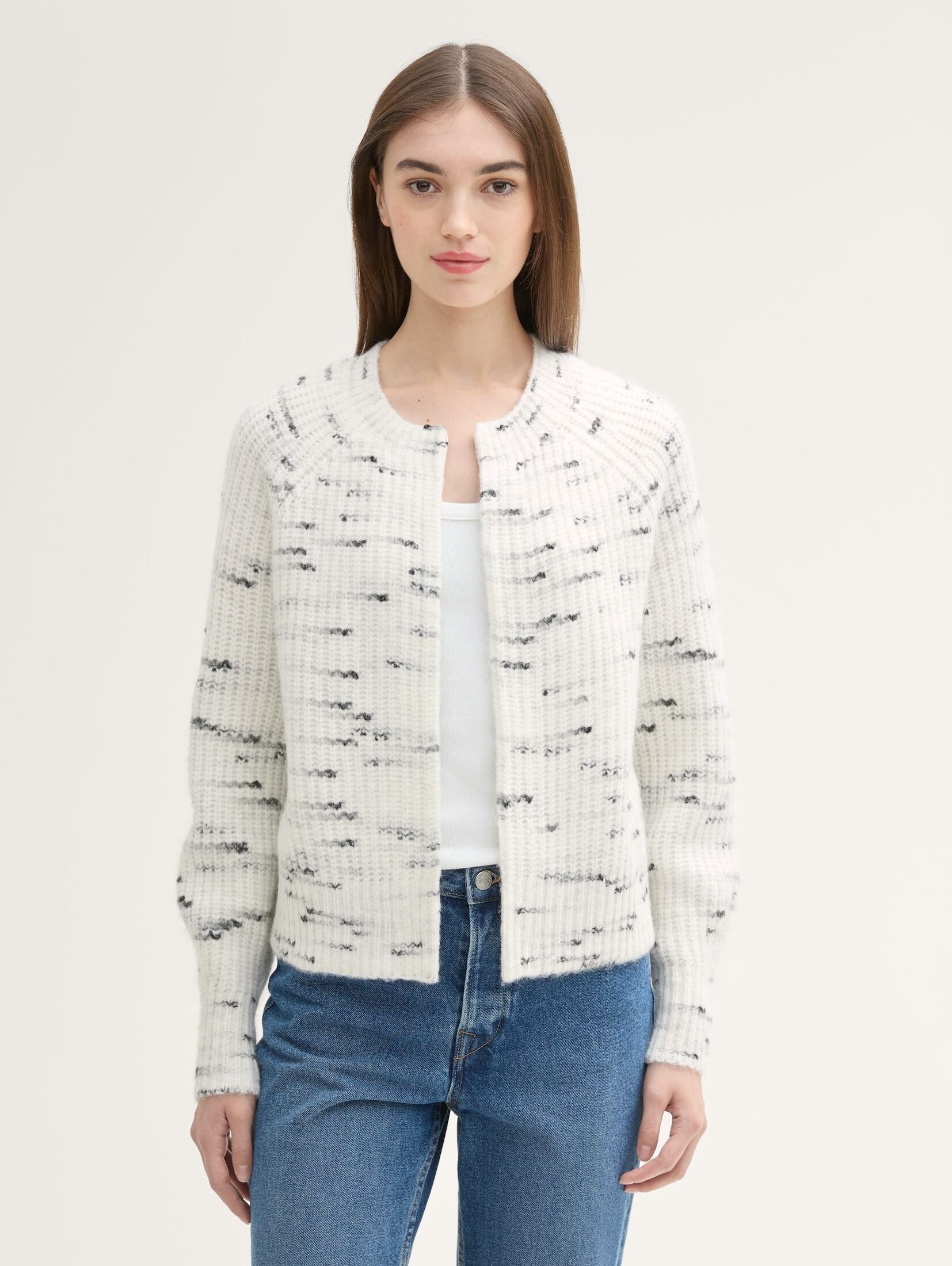 TOM TAILOR Denim Cardigan Offener Strick Cardigan