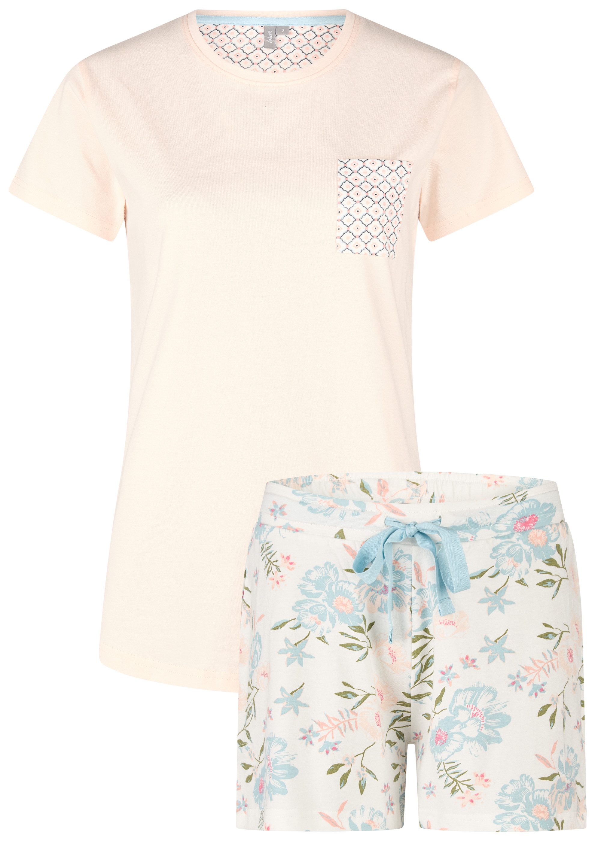 By Louise Shorty Moon Kiss (Set, 2 tlg., 2-teilig) Damen Pyjama kurz Shorty günstig online kaufen