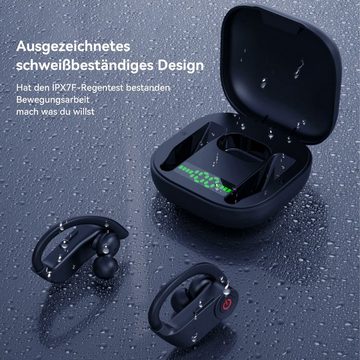 Welikera IPX7 Kopfhörer, bluetooth 5.3 Noise Cancelling Bluetooth-Kopfhörer