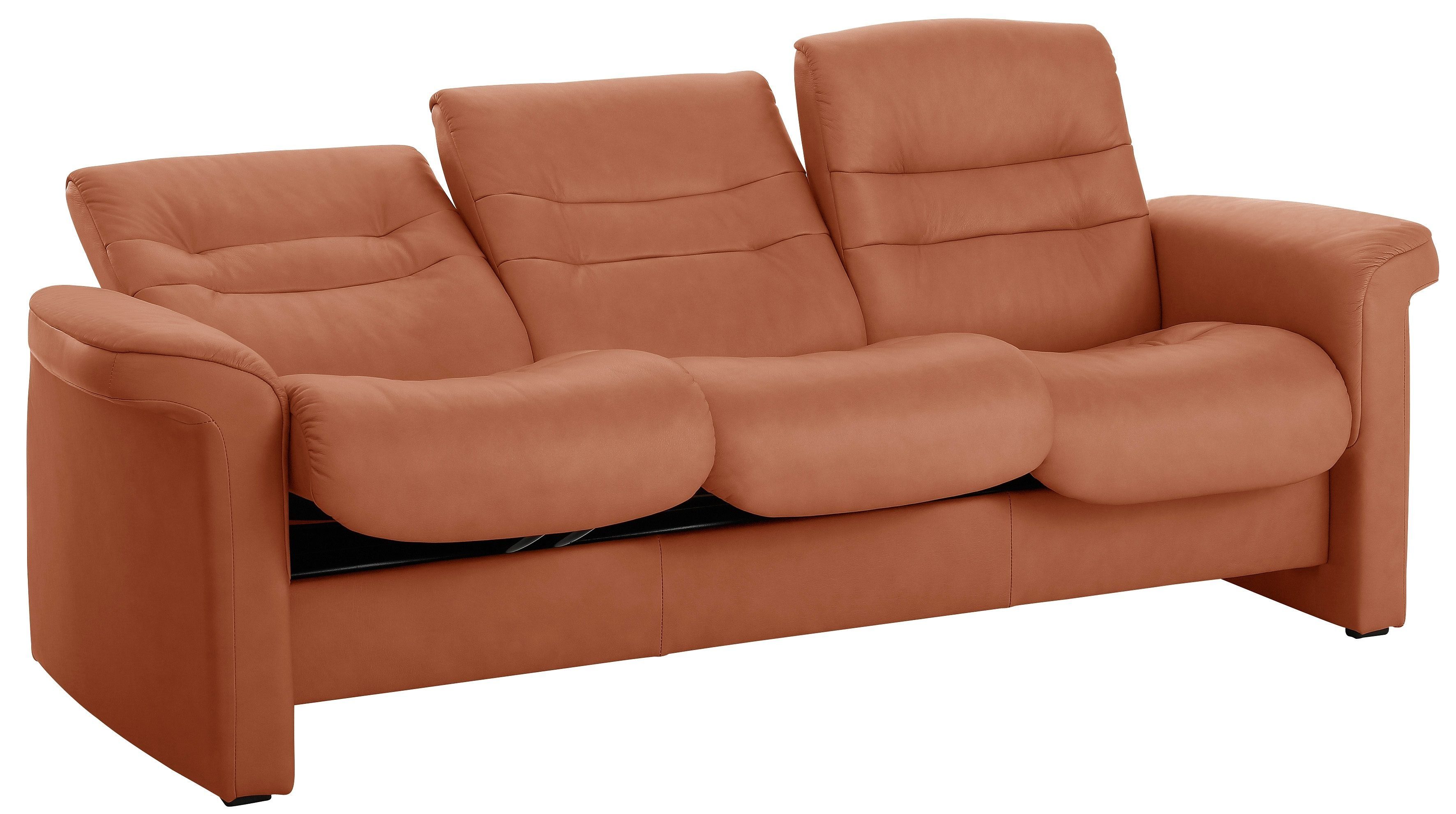 cm Low PALOMA Back, Breite 3-Sitzer 209 copper & Relaxfunktion Stressless® mit Rückenverstellung, Sapphire,