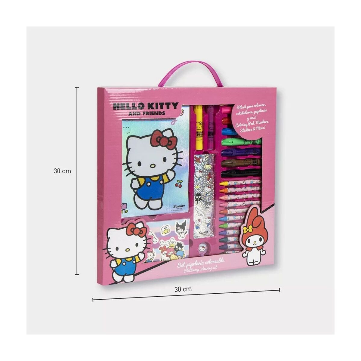 Hello Kitty Kreativset Hello Kitty Friends Schreibwarenset