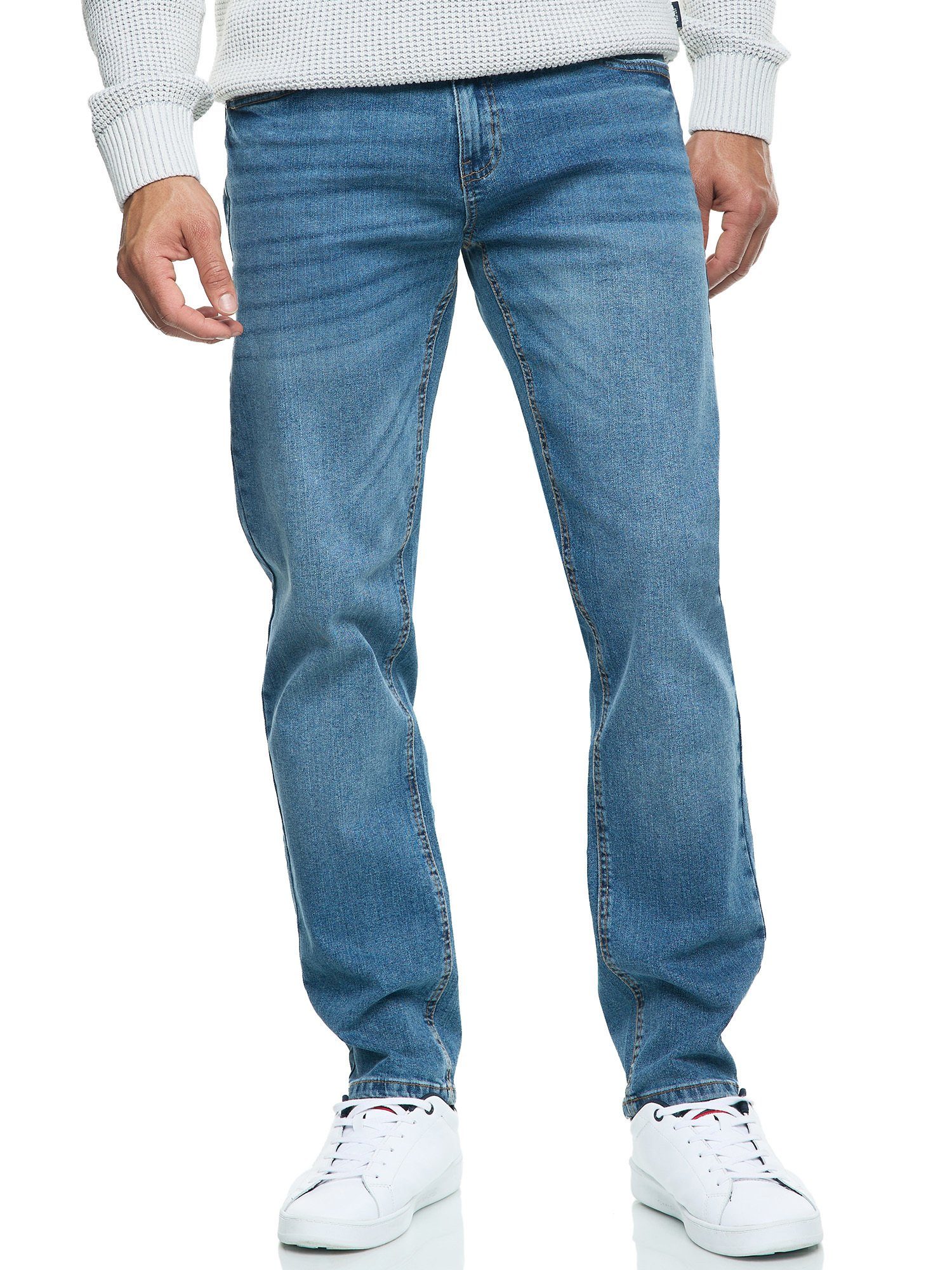 Indicode Regular-fit-Jeans INSantino mit klassischer 5-Pocket-Optik günstig online kaufen