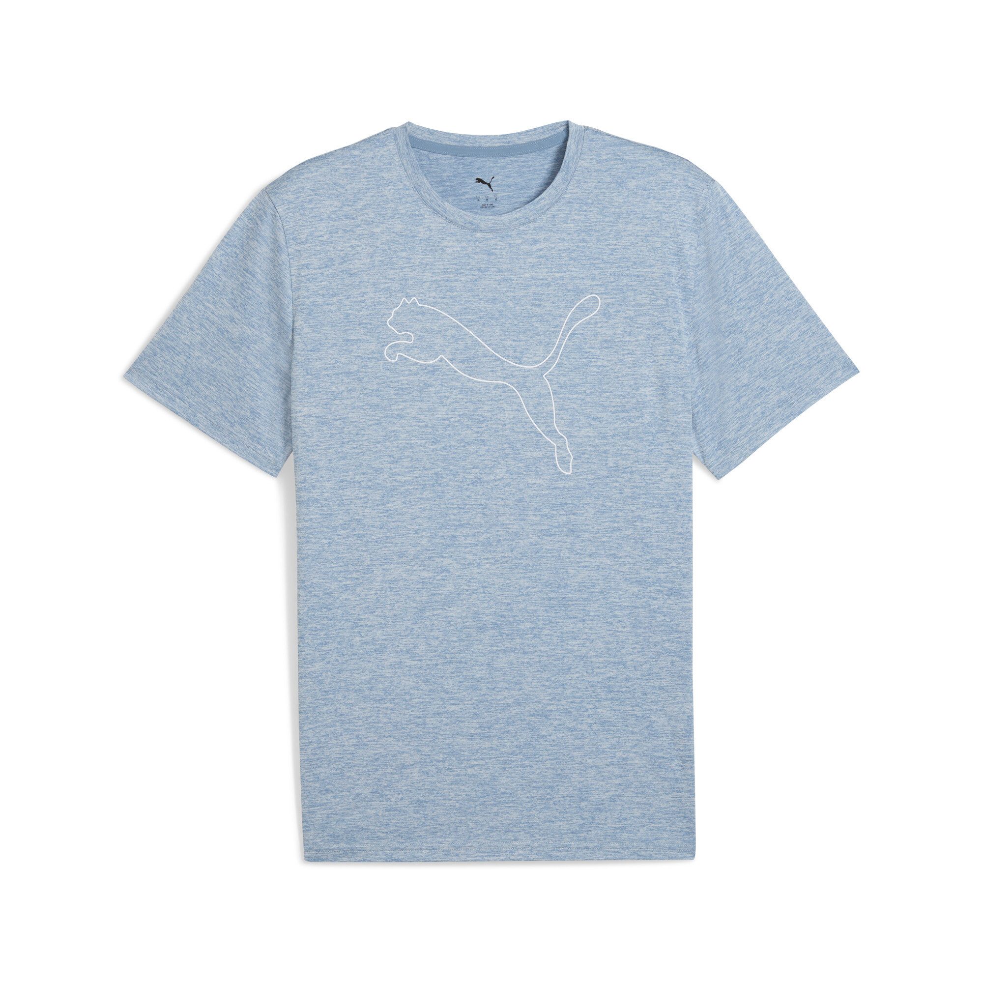 PUMA Trainingsshirt M TAD ESSENTIAL HEATHER CAT TEE (CF LARGE CAT) günstig online kaufen