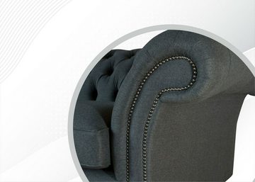 JVmoebel Chesterfield-Sofa Großer Viersitzer luxus xxl Couch Chesterfield Design Neue Möbel, Made in Europe