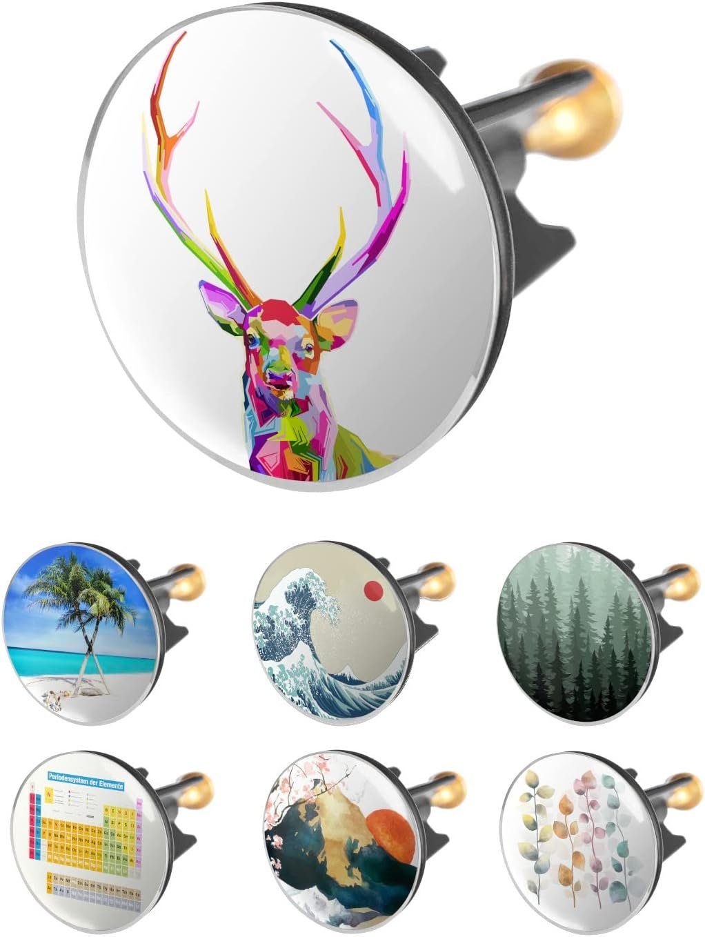 Arteneur Waschbeckenstöpsel, ⌀ 4 cm, 100% günstig online kaufen