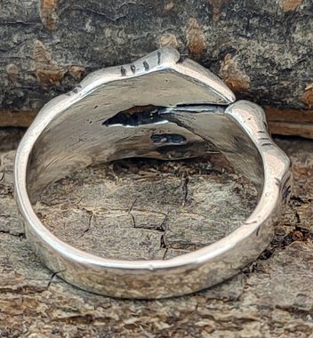 Kiss of Leather Silberring Ring Drachenkralle, Gr. 50-74 (kr13) - Silber