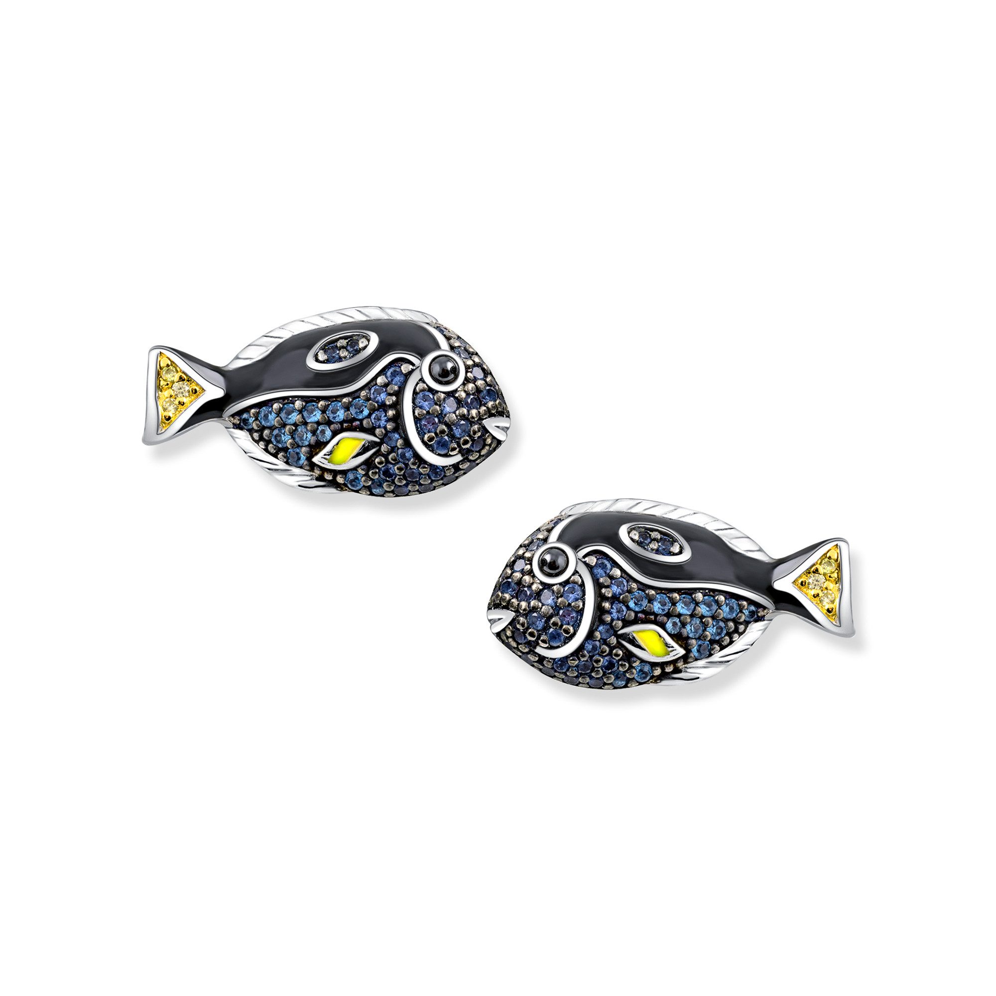 Paar Ohrstecker Dory Fisch Ohrringe