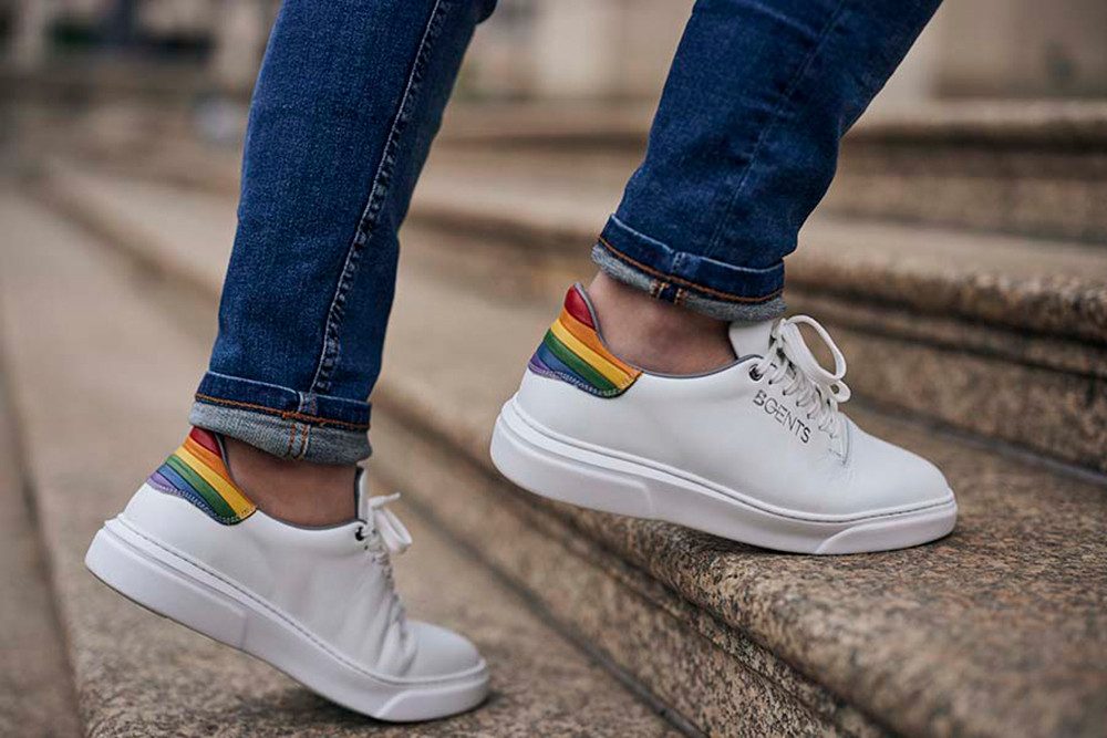 BGENTS Pride Sneaker Sneaker mit Pride-Farbe günstig online kaufen