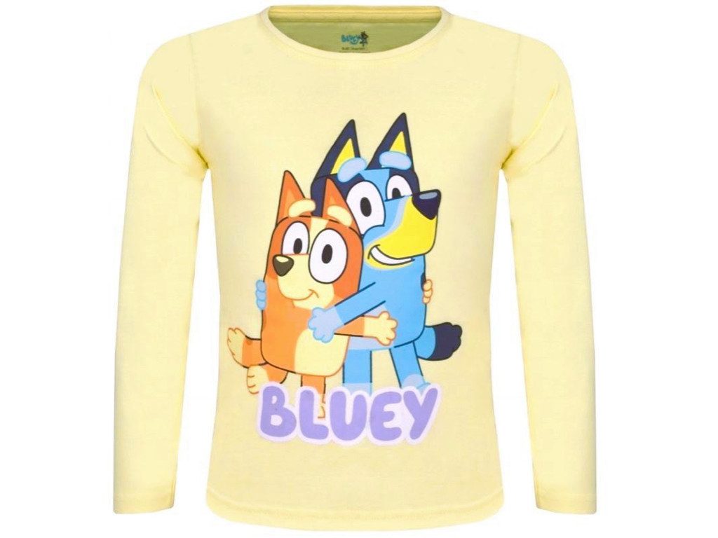 Langarmshirt Bluey und Bingo Shirt