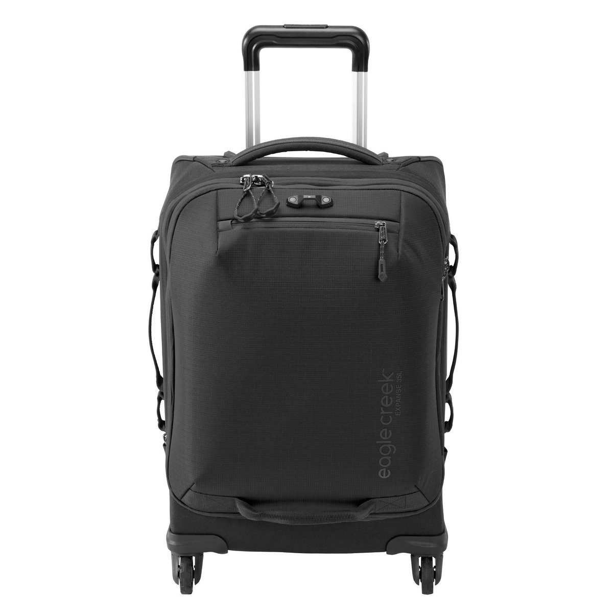Eagle Creek Trolley Expanse International 4-Wheel Carry-On 35 L Midnight Black 54 cm, 4 Rollen