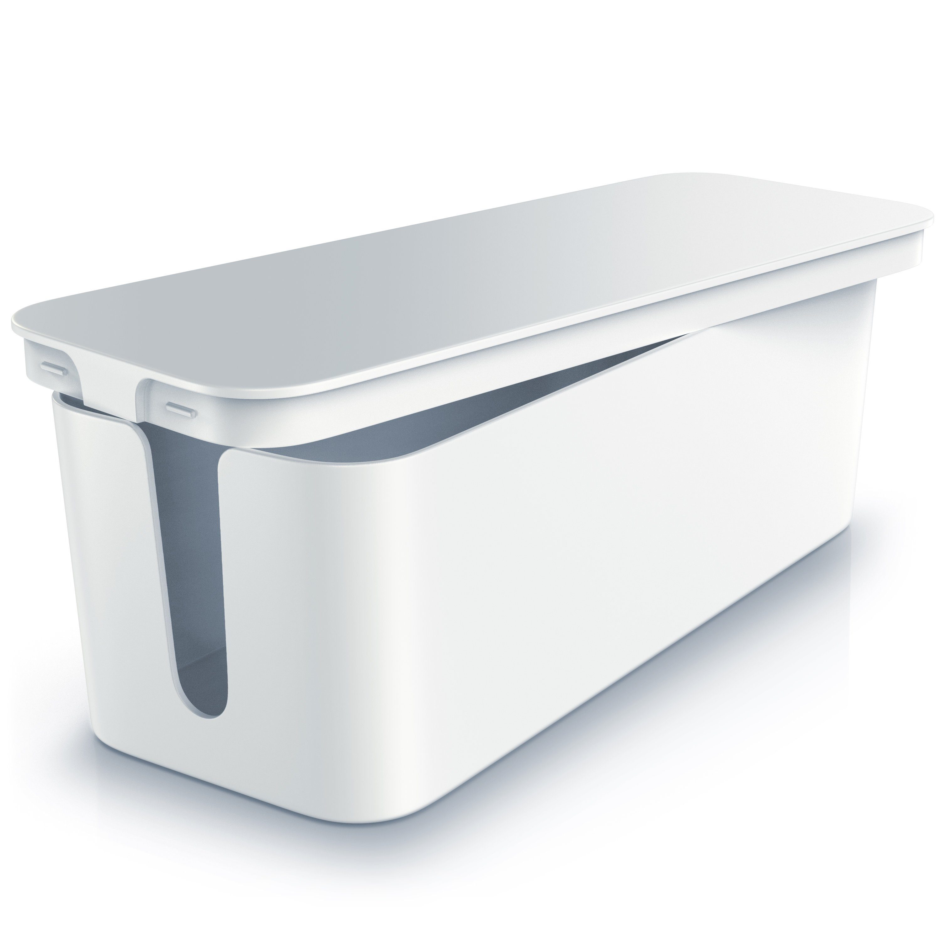 BEARWARE Kabelbox, (1-tlg), Kabel Box mit Gummifüßen - Kabelmanagement / de günstig online kaufen