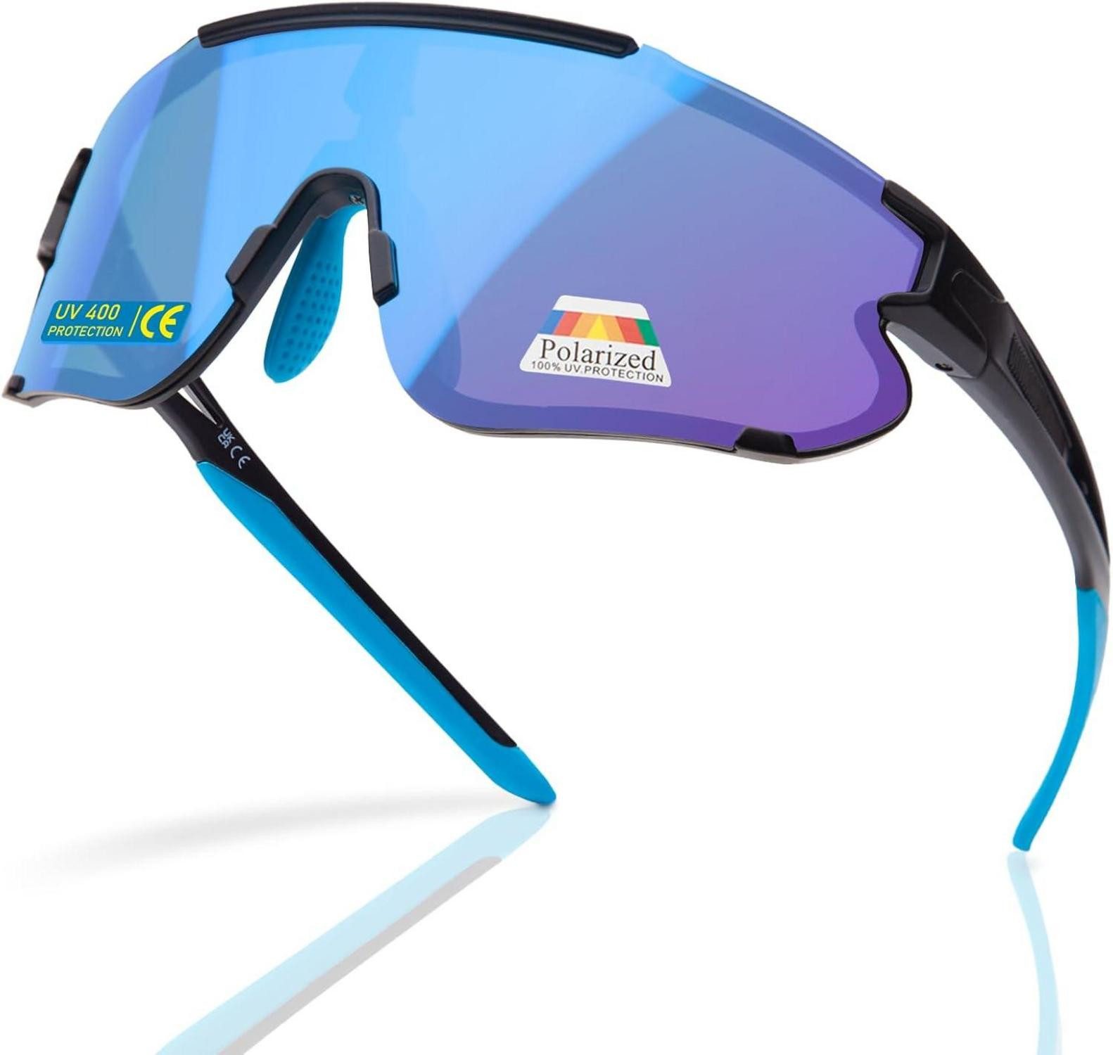 Sonnenbrille Polarisierte Sportbrille Sonnenbrille Fahrradbrille TR-Material UV400
