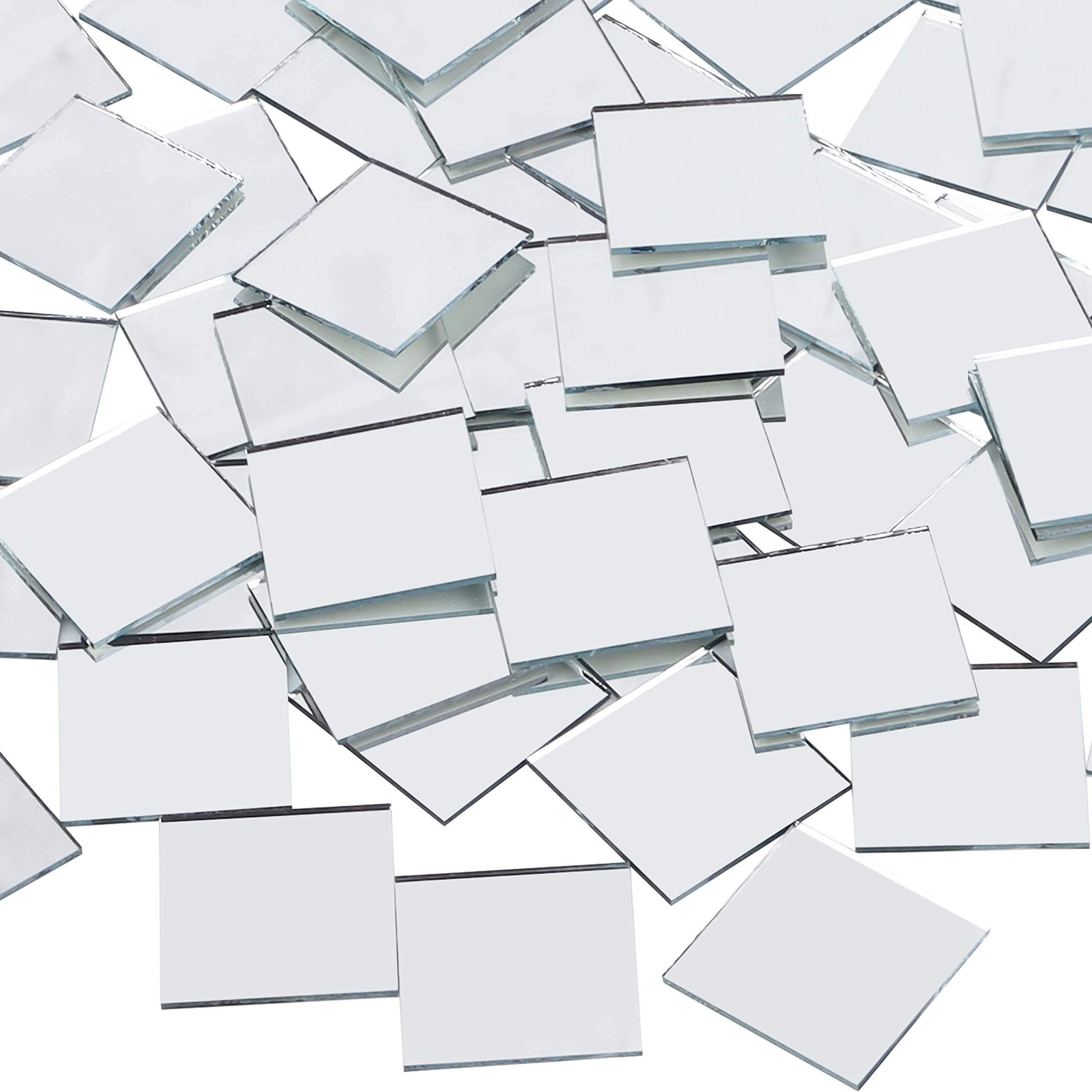 Belle Vous Wandspiegel Quadratische Mosaikspiegel Set (120 Stück) - 2,5 x 2 günstig online kaufen
