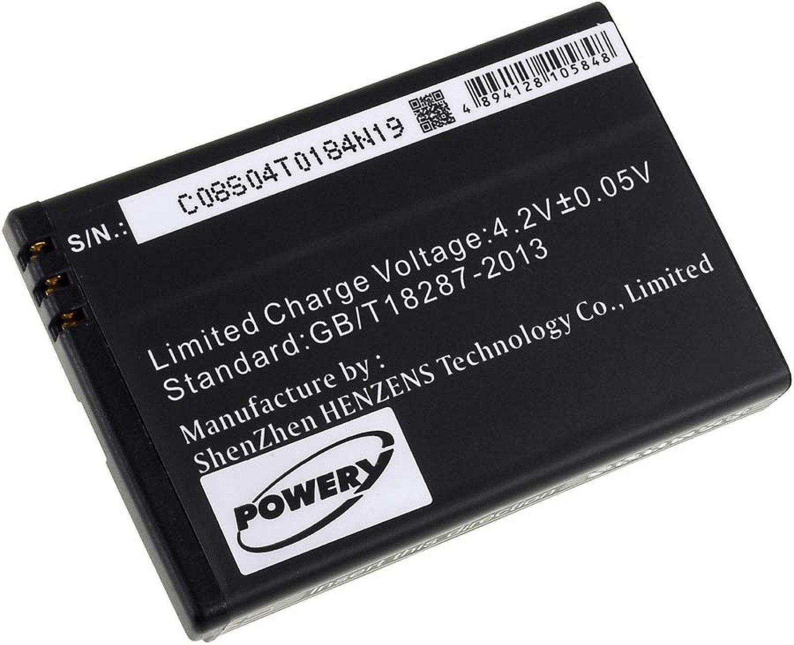 Powery Akku für Spectra Typ MG-4LH Akku 3000 mAh (3.7 V)