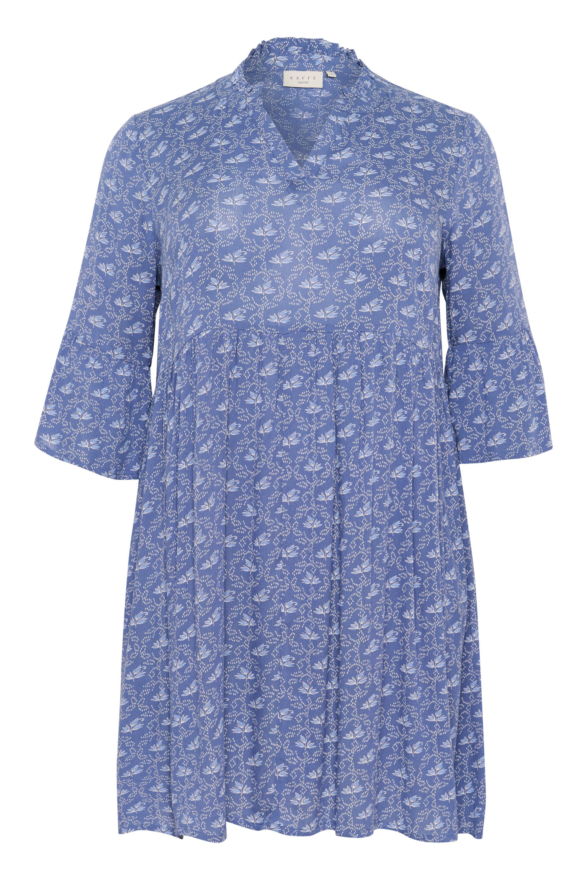 KAFFE Curve Blusenkleid Kleid KClaurena Große günstig online kaufen