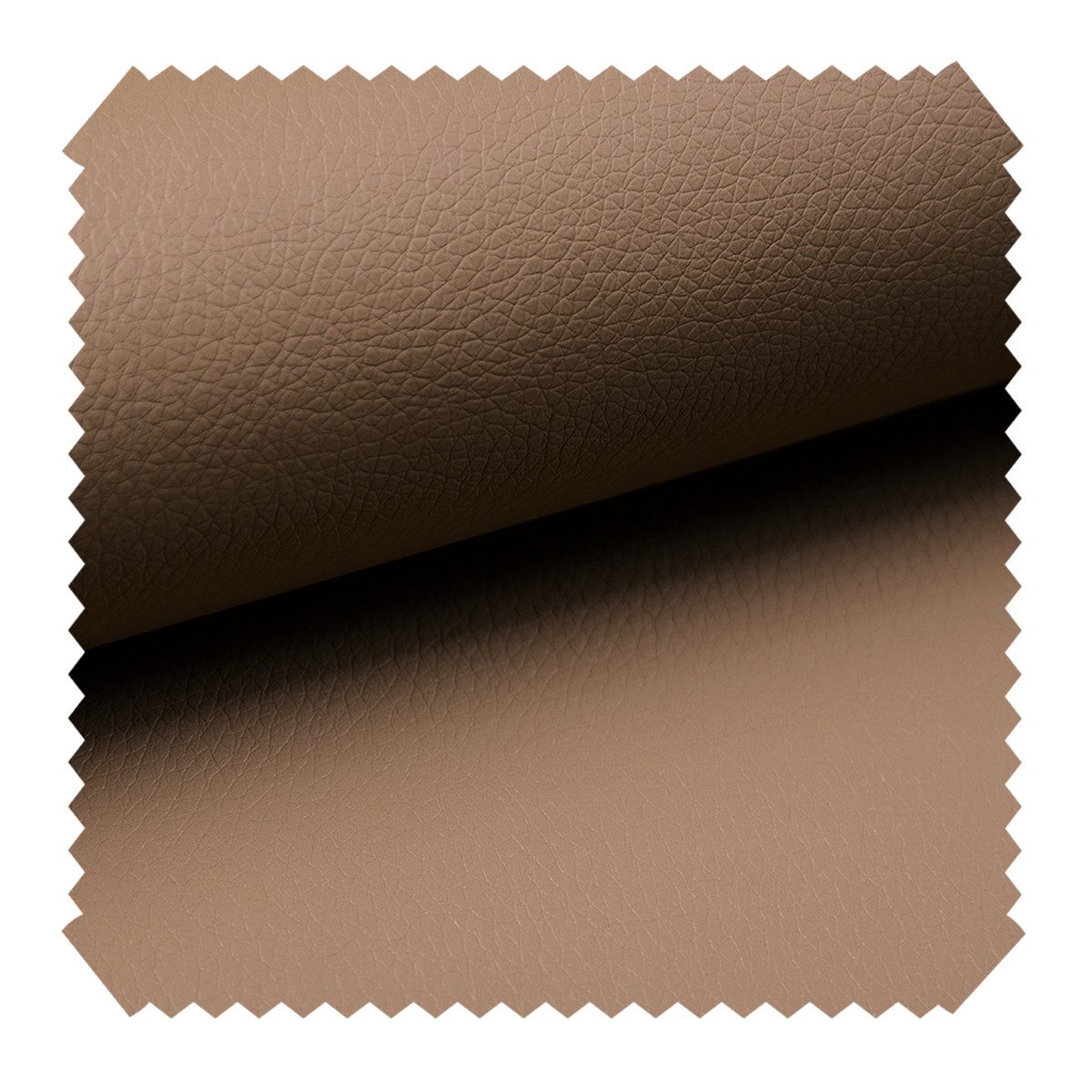 novely® Stoff SOLTAU Weiches PU-Kunstleder Premium-Qualität - Möbelstoff in Echtlede, Robust, UV-Beständig, Pflegeleicht, Meterware, 1lfm