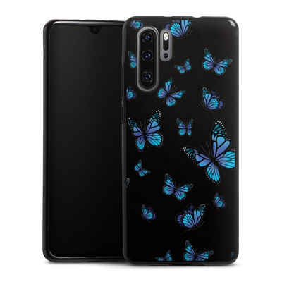 DeinDesign Handyhülle Schmetterling Muster transparent Butterfly Pattern Transparent, Huawei P30 Pro New Edition Silikon Hülle Bumper Case Handy Schutzhülle