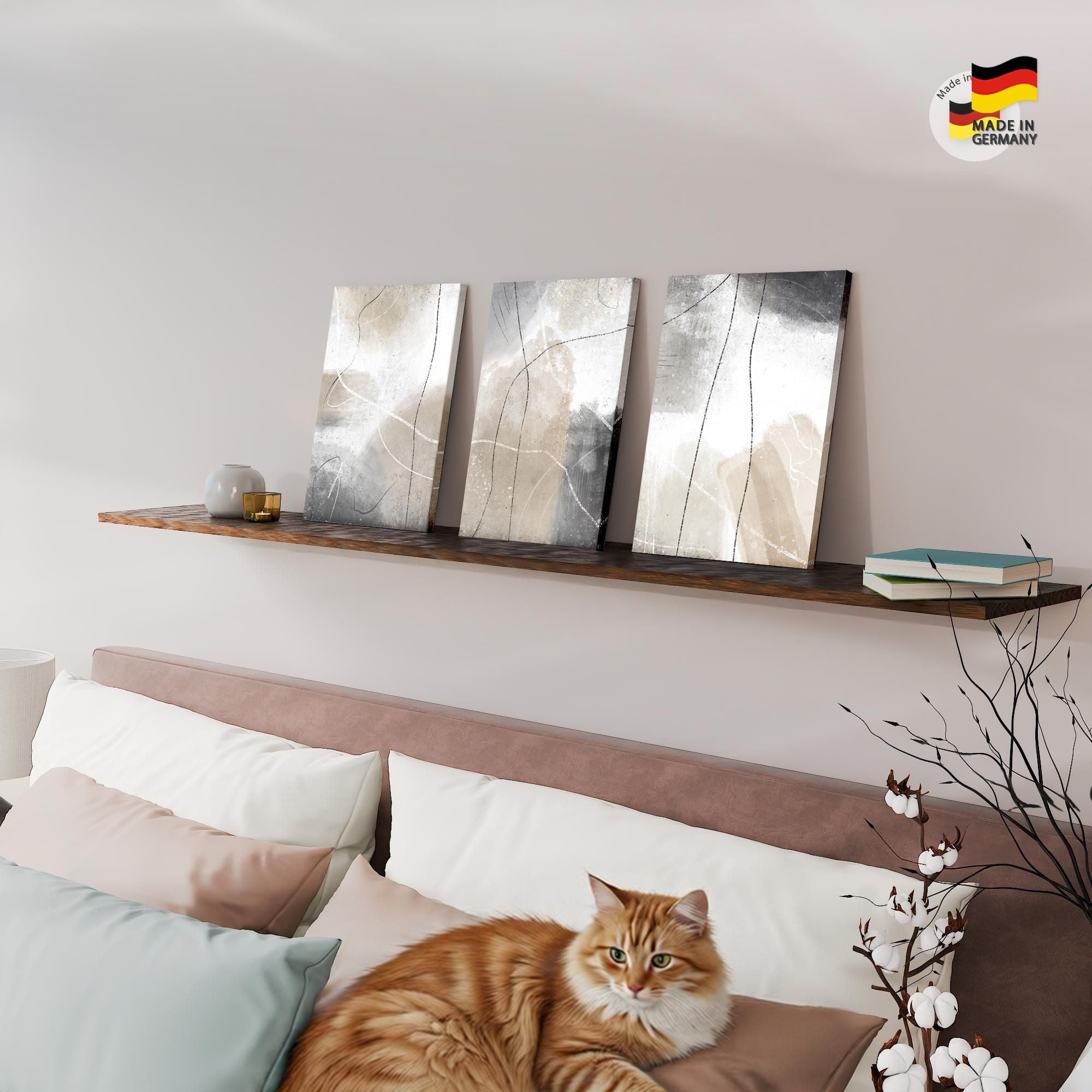 Novart Wandbild Abstrakt Novart Figuren Wohnzimmer Deko Abstract, Abstrakt – Bild 5 von 5