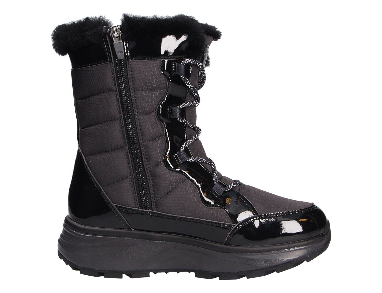 Schuhe Stiefel Joya IGLOO II PTX BLACK Winterstiefel Zusätzlicher Reisverschluß