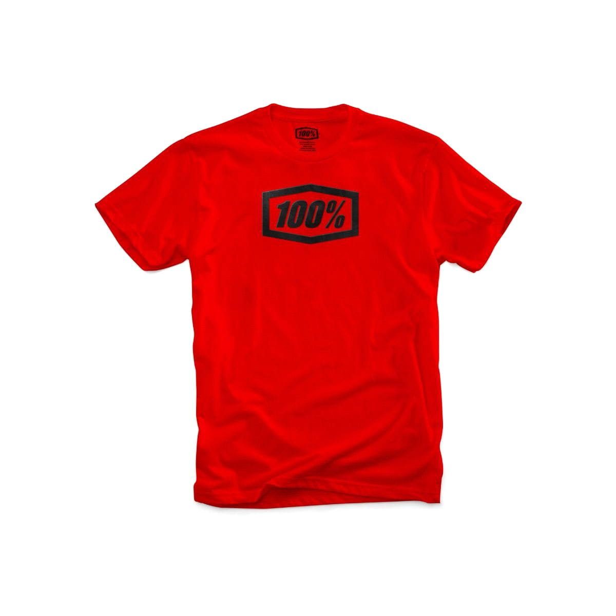 100% T-Shirt T-Shirts 100% Essential T-Shirt - Rot S- (1-tlg)