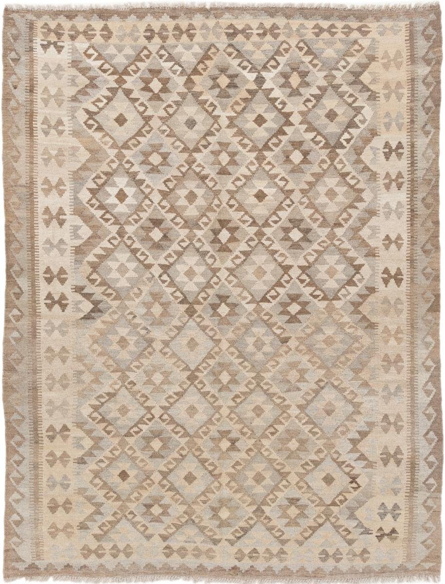 Orientteppich Kelim Afghan Heritage 161x205 Handgewebter Moderner Orientteppich, Nain Trading, rechteckig, Höhe: 3 mm