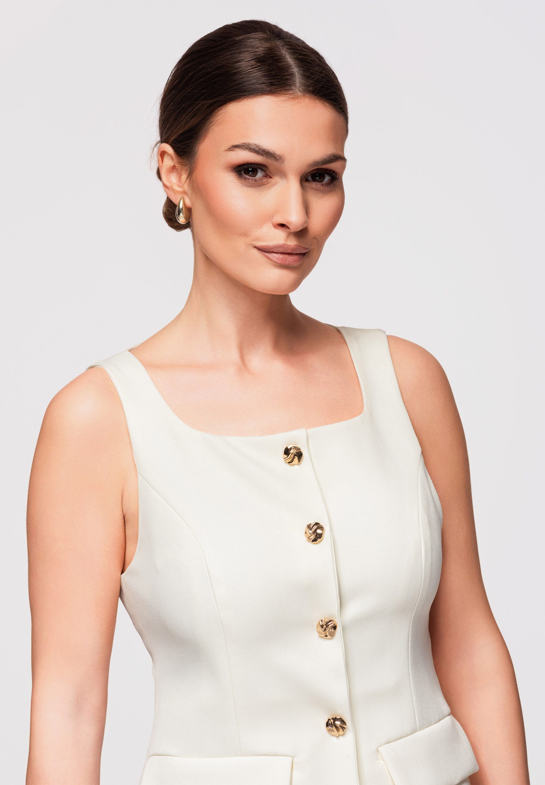 OMBRE Cocktailkleid Betta – Eng anliegendes Mini-Kleid mit Blazer-inspiriertem Schnitt