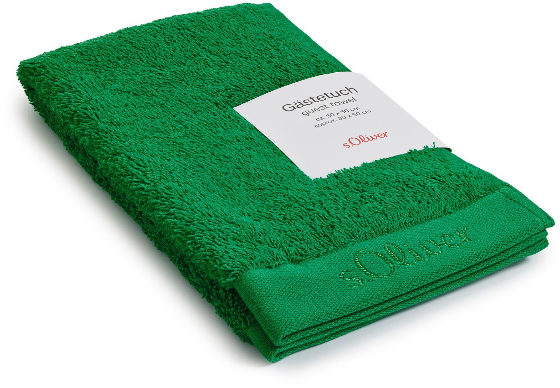 s.Oliver Gästehandtuch s. Oliver Gästetuch, Walkfrottier günstig online kaufen