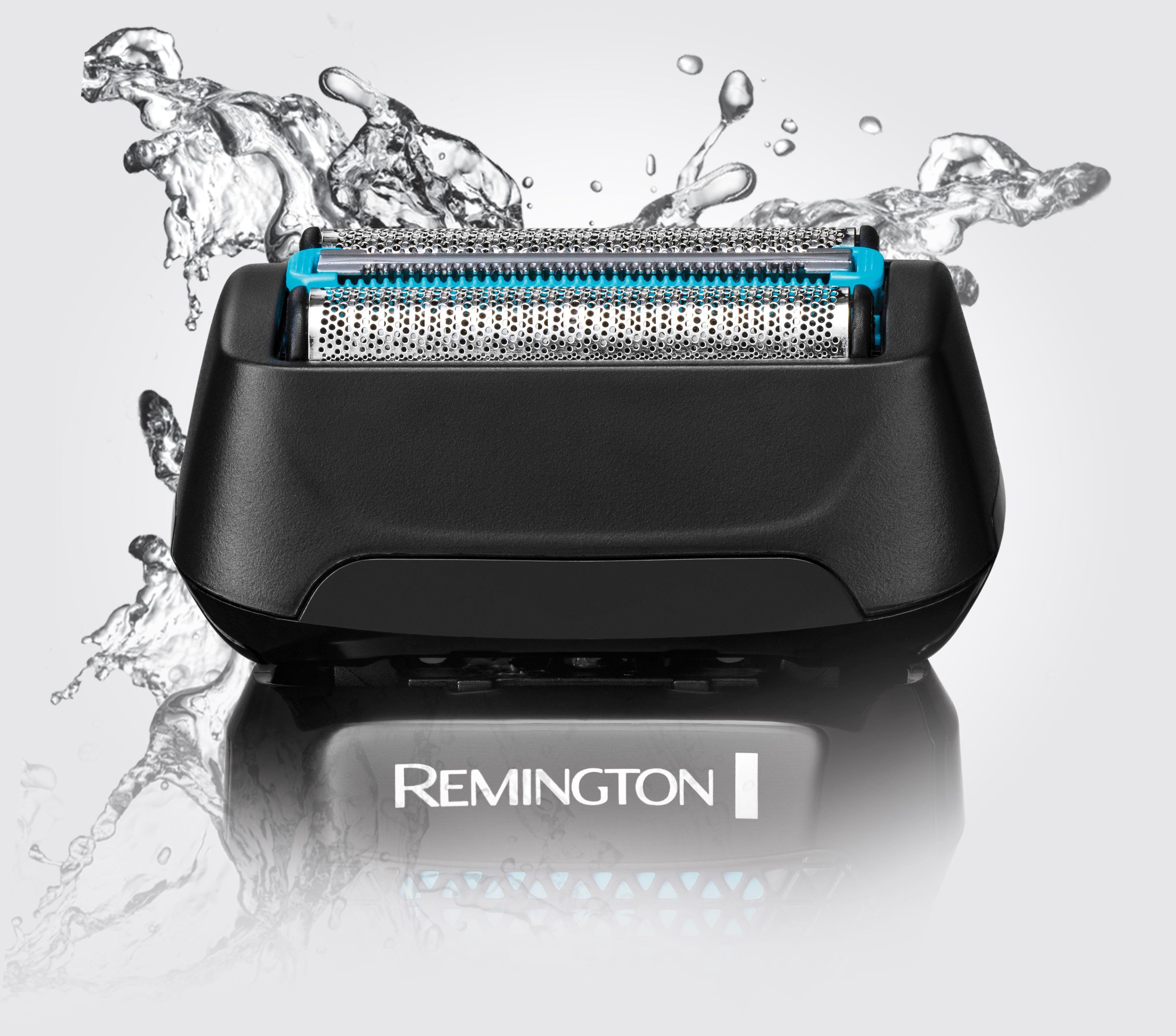 Remington Elektrorasierer 100 % wasserdicht, Nass F6000 Wasserdichtes Langhaartrimmer, Trockenrasur, Styler 3-Tage-Bart Style mit Aufsätze: Rasiersystem, & 1
