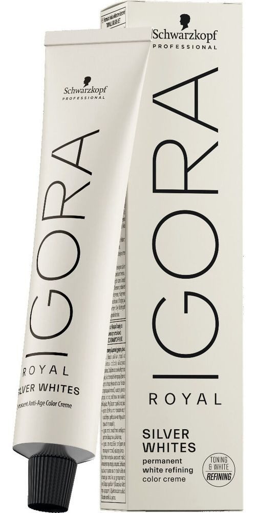 Schwarzkopf Haarfarbe Schwarzkopf Igora Royal Absolutes SilverWhite silver 60ml