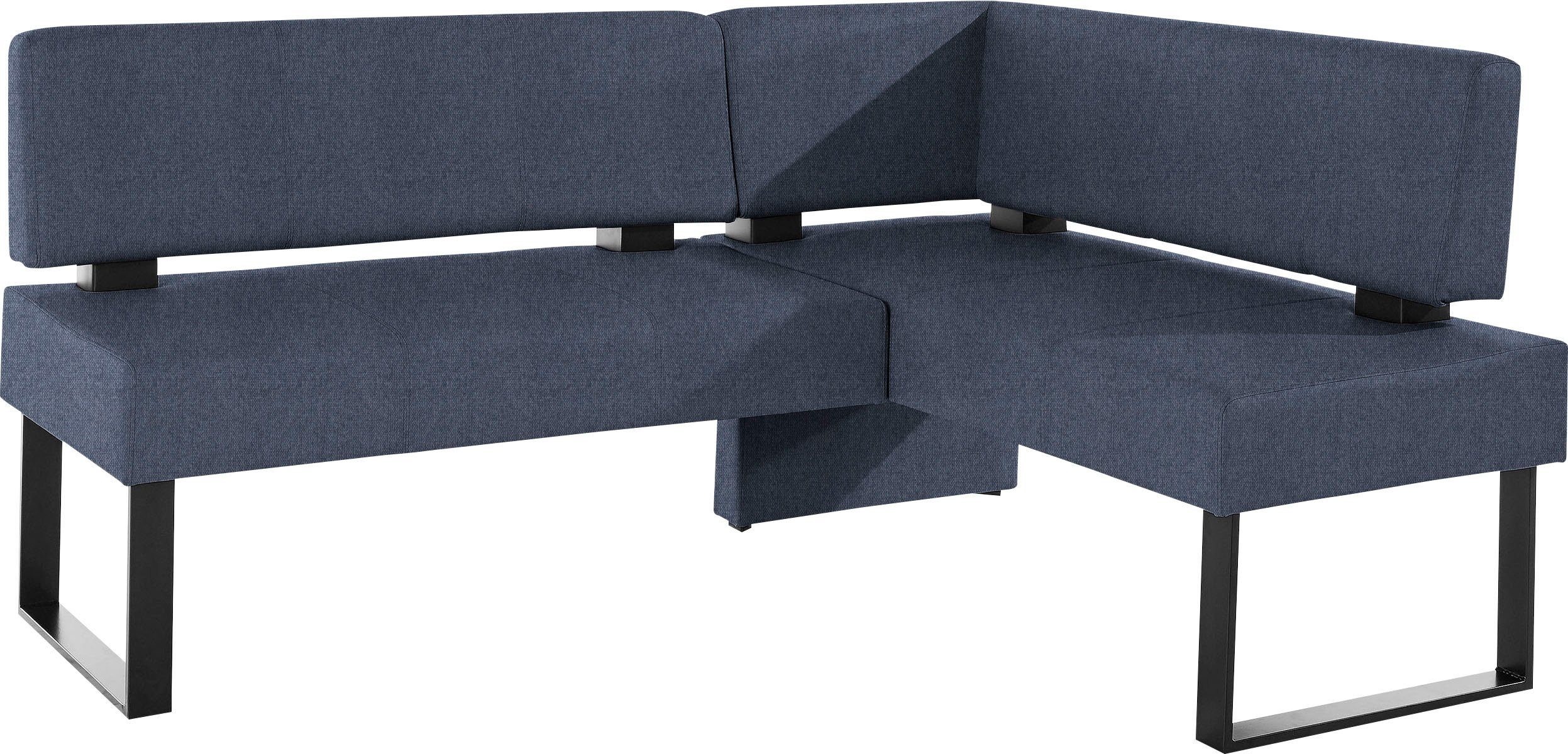 OTTO home Eckbank Oliver mit Metallgestell, Küchenbank, verschiedene Bezüge Cord Esszimmerbank OTTOs Choice