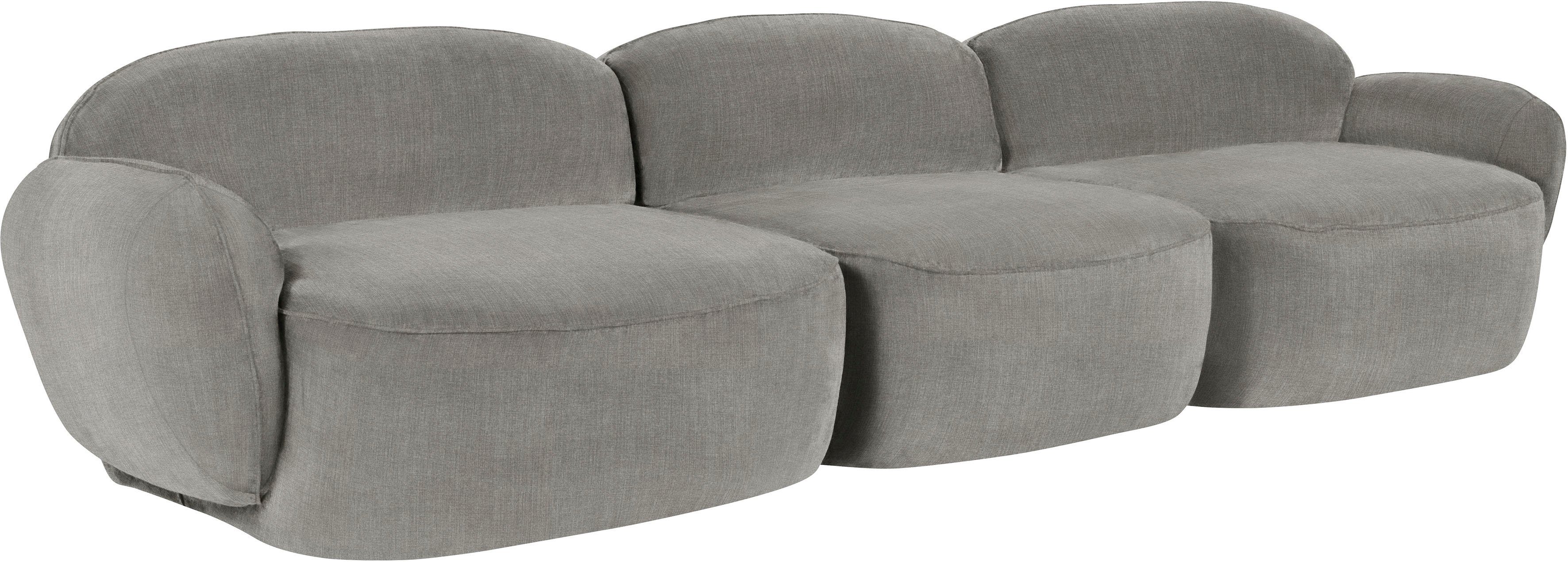 Bubble, furninova im komfortabel 3,5-Sitzer Memoryschaum, skandinavischen Design durch